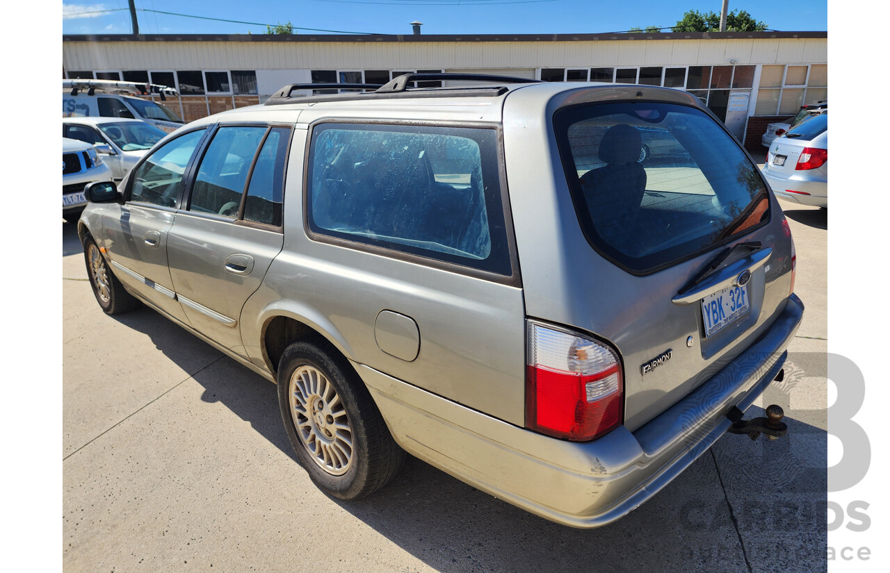 1/2001 Ford Fairmont  AUII 4d Wagon Gold 4.0L