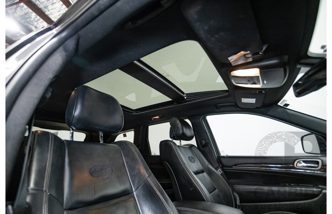 11/2016 Jeep Grand Cherokee Overland (4x4) WK MY15 4D Wagon Granite Crystal Metallic 3.6L V6