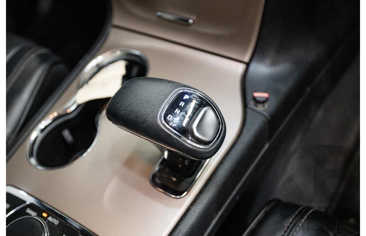 11/2016 Jeep Grand Cherokee Overland (4x4) WK MY15 4D Wagon Granite Crystal Metallic 3.6L V6