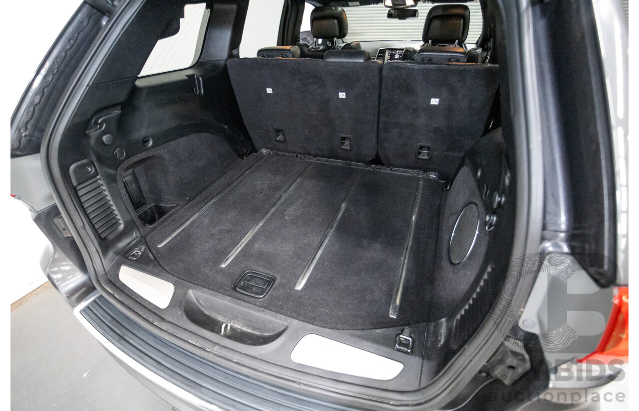 11/2016 Jeep Grand Cherokee Overland (4x4) WK MY15 4D Wagon Granite Crystal Metallic 3.6L V6