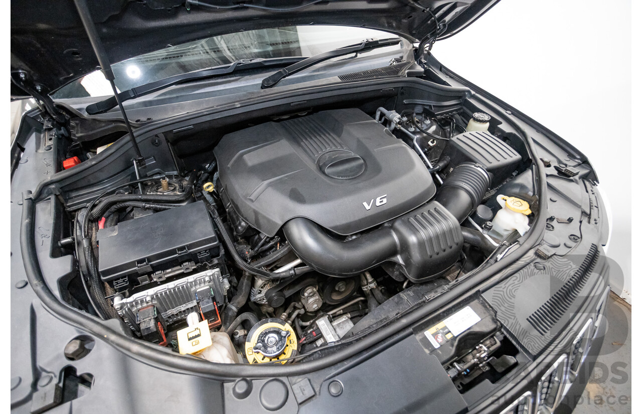 11/2016 Jeep Grand Cherokee Overland (4x4) WK MY15 4D Wagon Granite Crystal Metallic 3.6L V6