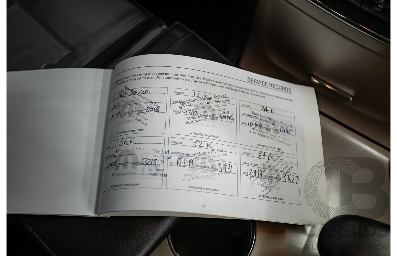 11/2016 Jeep Grand Cherokee Overland (4x4) WK MY15 4D Wagon Granite Crystal Metallic 3.6L V6