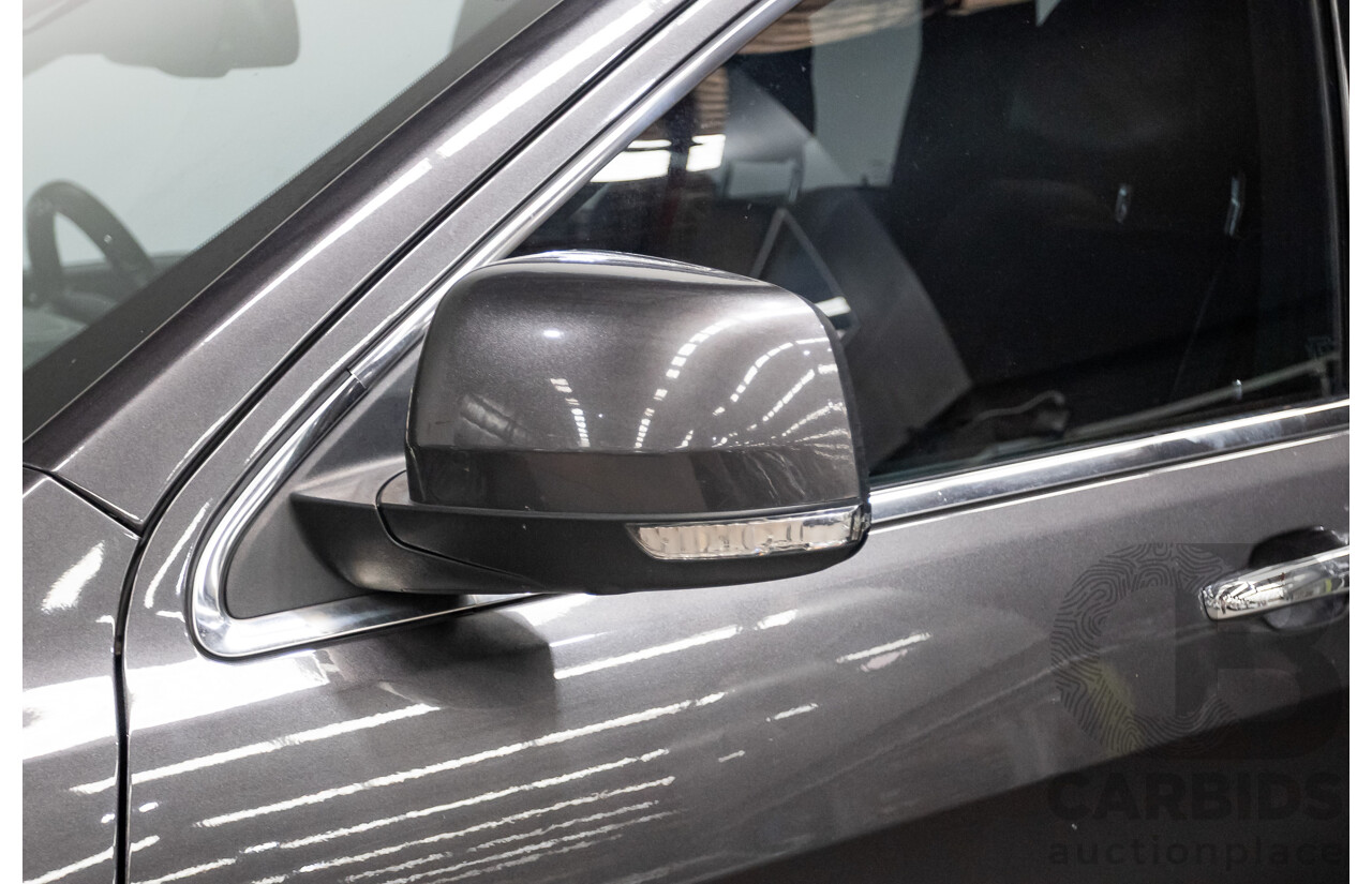 11/2016 Jeep Grand Cherokee Overland (4x4) WK MY15 4D Wagon Granite Crystal Metallic 3.6L V6