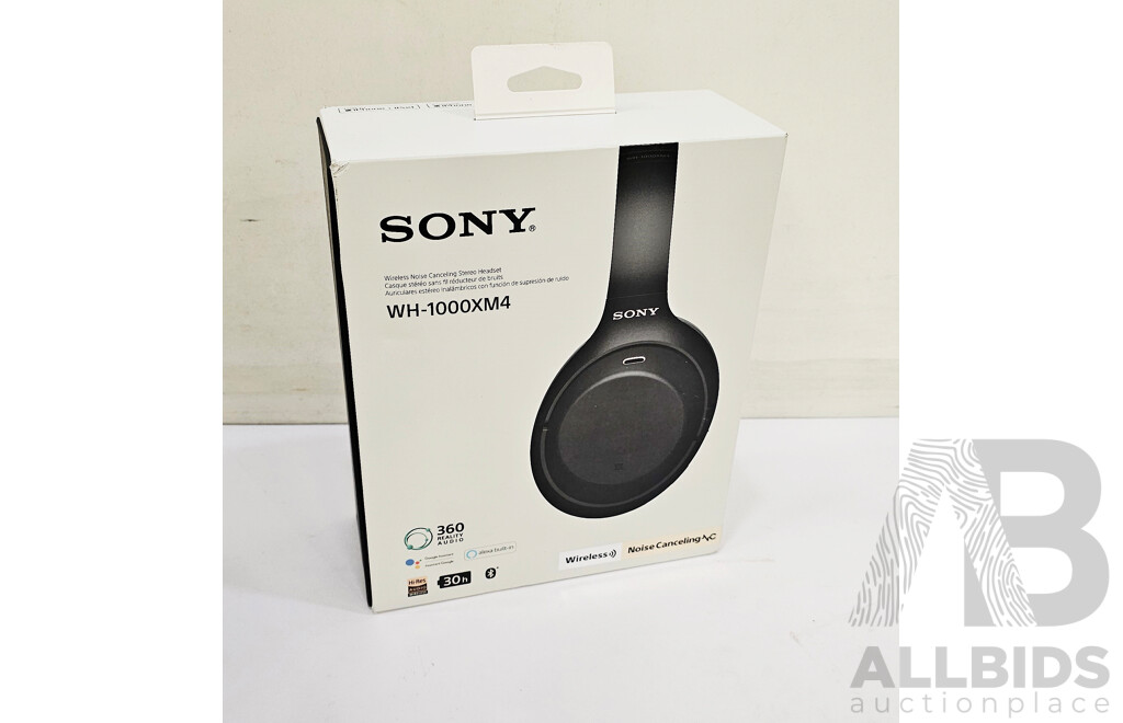 Sony (WH-1000XM4) Wireless Noise Cancelling Headphones