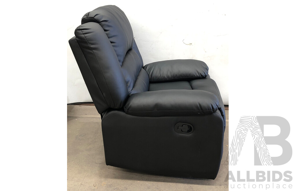 Fortia Faux Leather Luxury Zero Gravity Recliner Armchair
