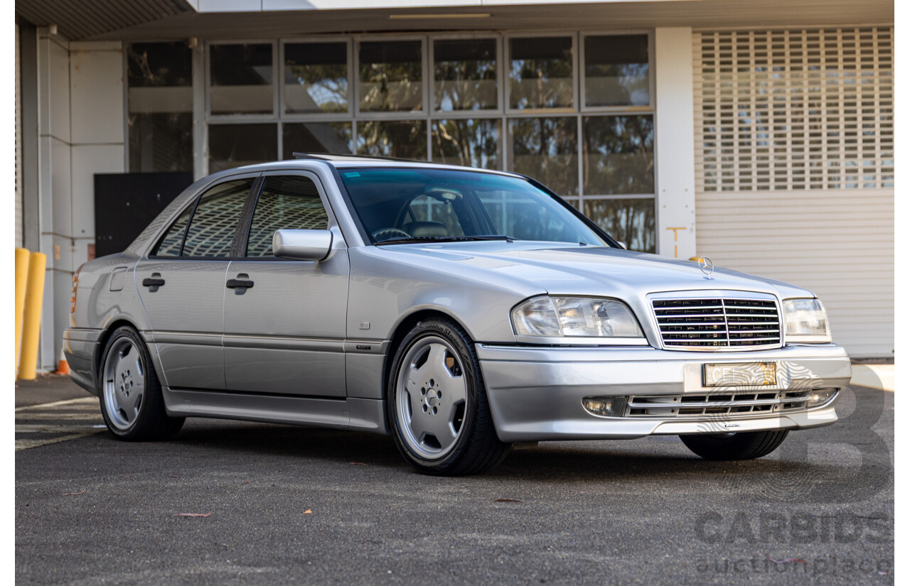 3/1996 Mercedes-Benz C36 AMG 4d Sedan Brilliant Silver Metallic 3.6L