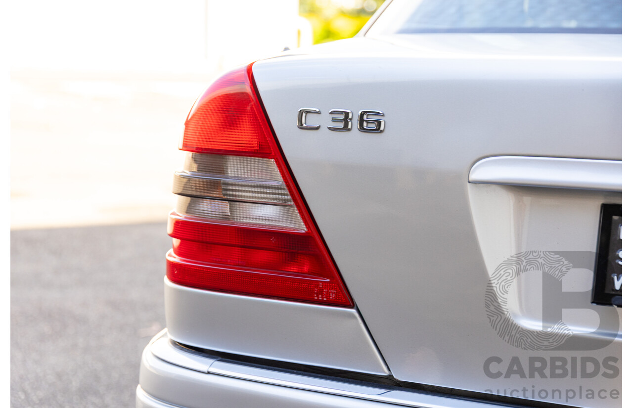 3/1996 Mercedes-Benz C36 AMG 4d Sedan Brilliant Silver Metallic 3.6L