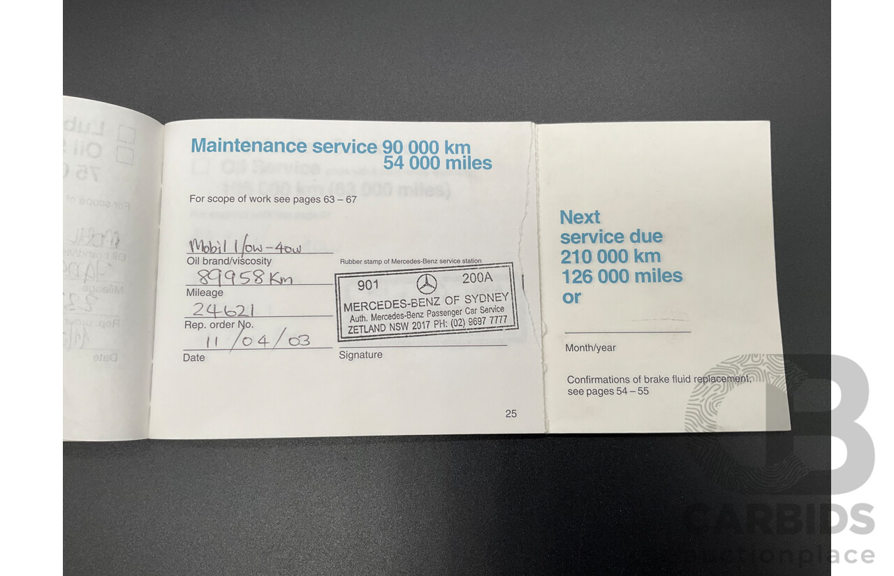 3/1996 Mercedes-Benz C36 AMG 4d Sedan Brilliant Silver Metallic 3.6L