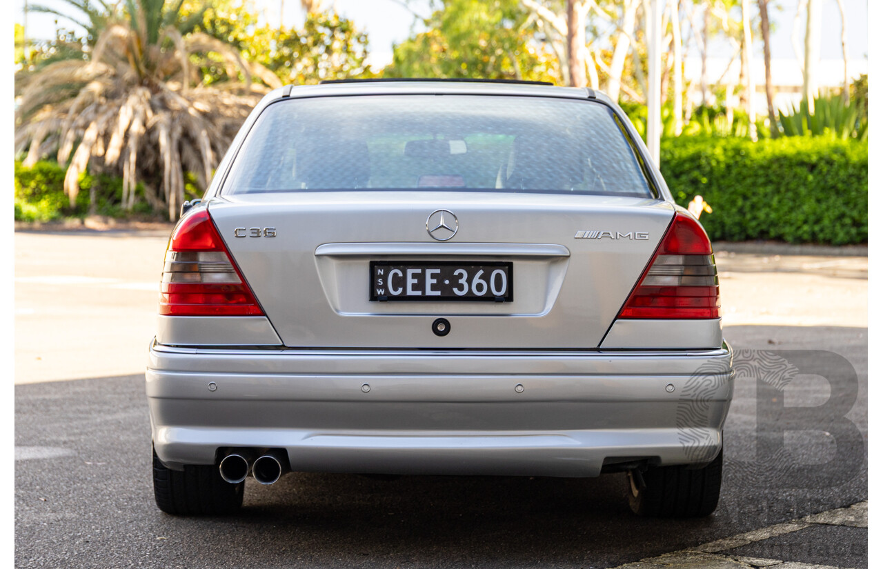 3/1996 Mercedes-Benz C36 AMG 4d Sedan Brilliant Silver Metallic 3.6L