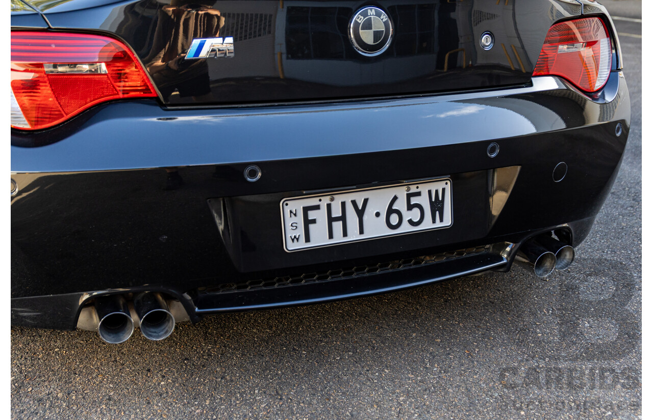 3/2006 BMW Z4 M E85 MY06 2d Roadster Sapphire Black Metallic 3.2L