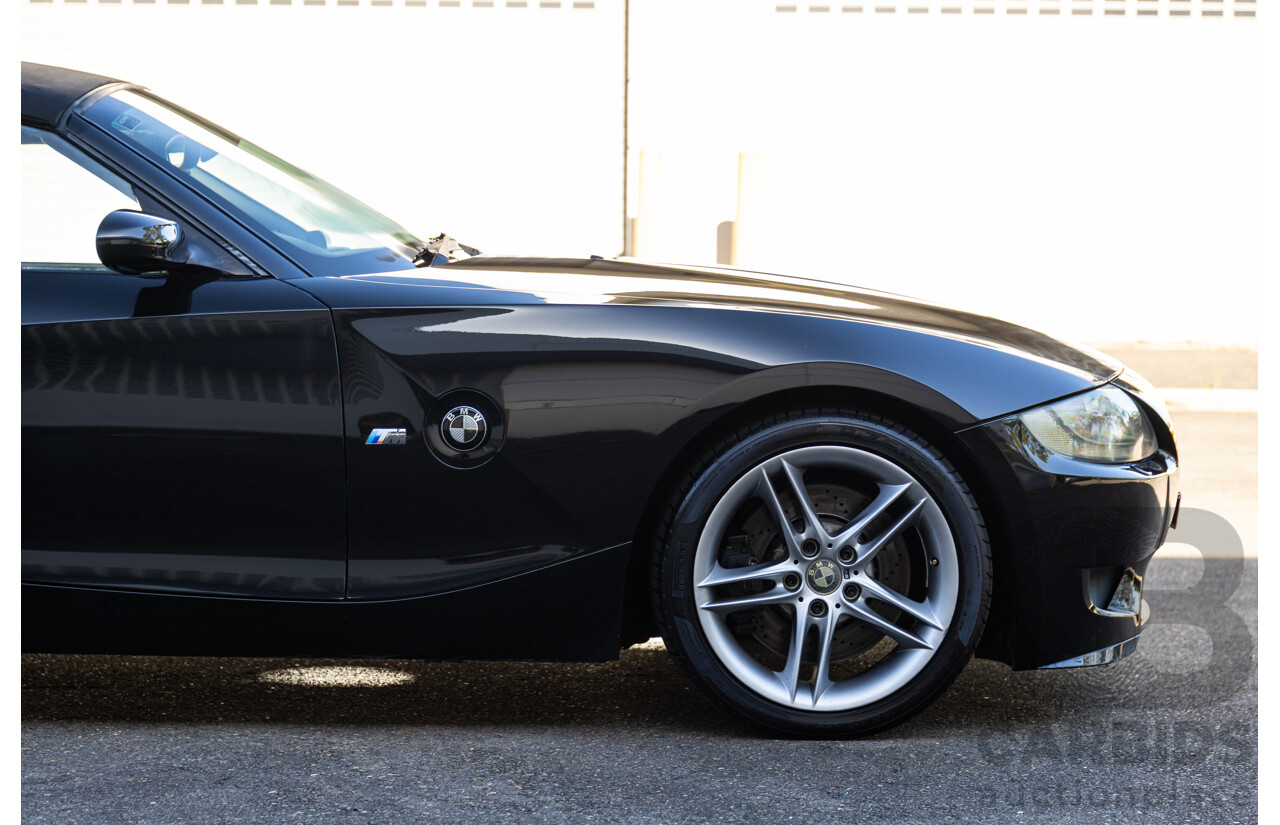 3/2006 BMW Z4 M E85 MY06 2d Roadster Sapphire Black Metallic 3.2L