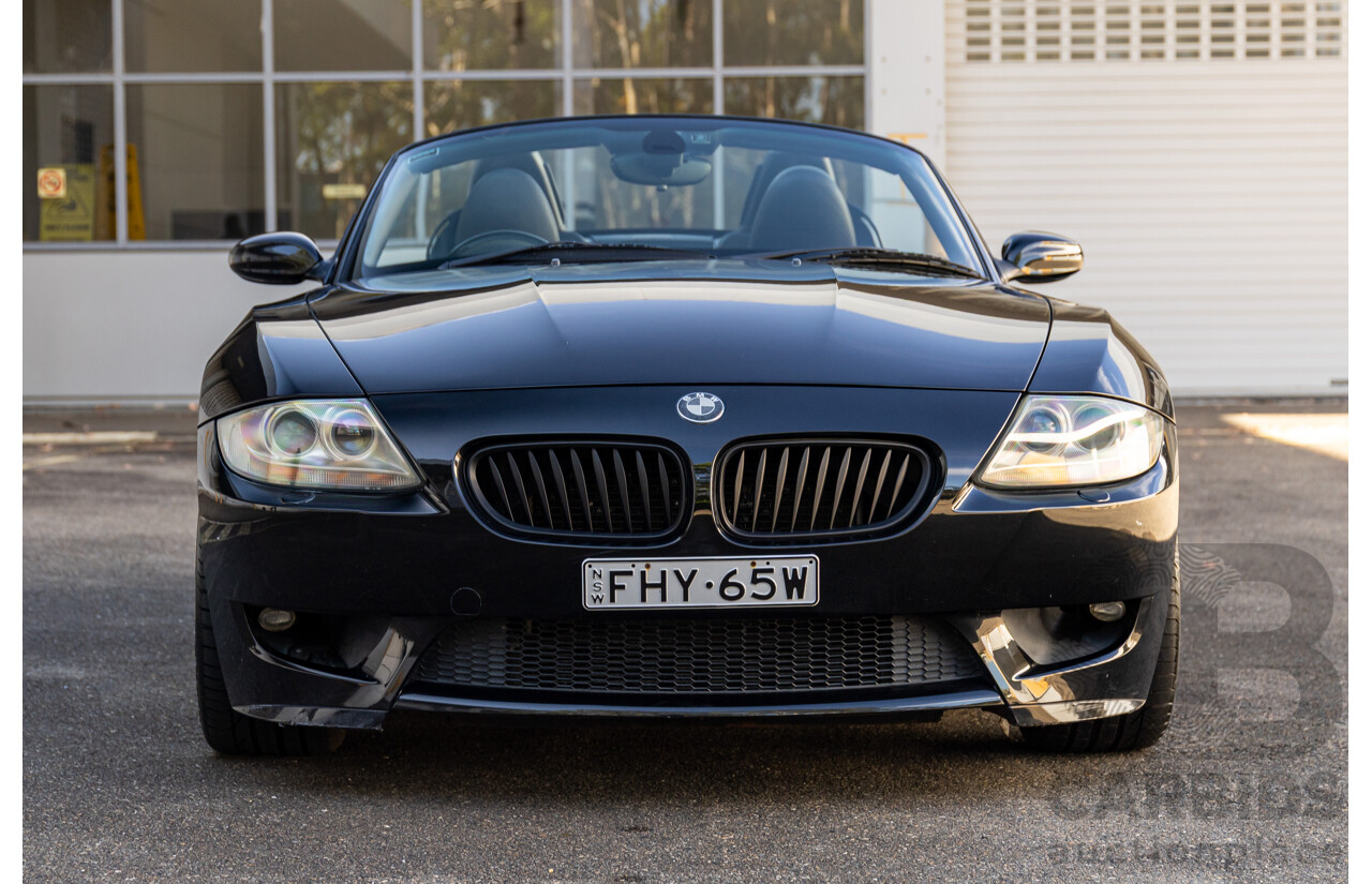 3/2006 BMW Z4 M E85 MY06 2d Roadster Sapphire Black Metallic 3.2L