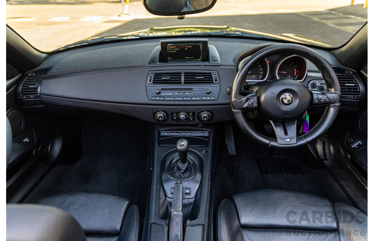 3/2006 BMW Z4 M E85 MY06 2d Roadster Sapphire Black Metallic 3.2L