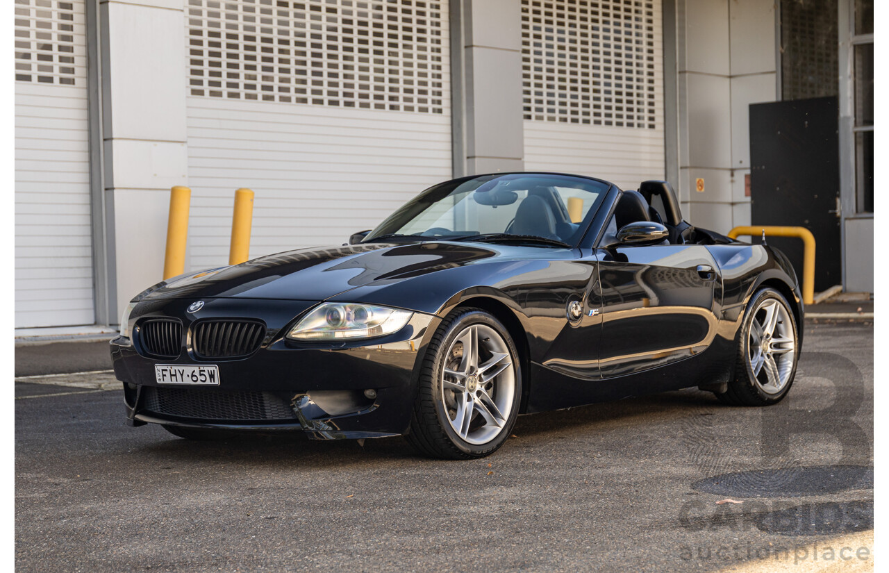 3/2006 BMW Z4 M E85 MY06 2d Roadster Sapphire Black Metallic 3.2L