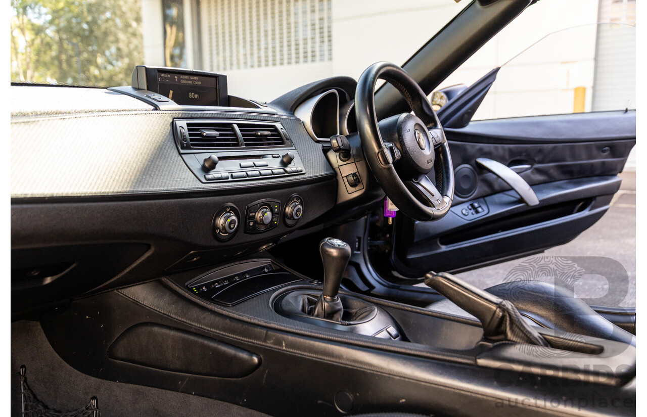 3/2006 BMW Z4 M E85 MY06 2d Roadster Sapphire Black Metallic 3.2L