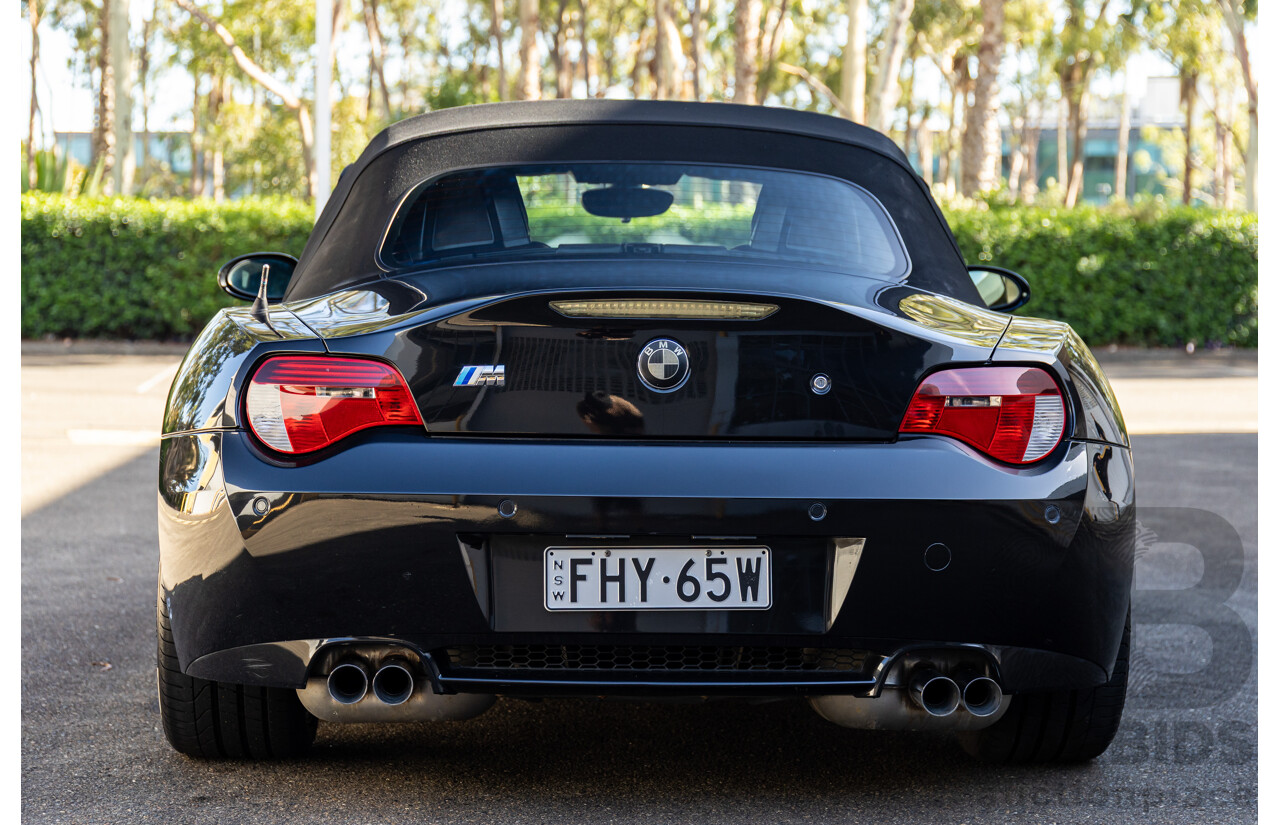 3/2006 BMW Z4 M E85 MY06 2d Roadster Sapphire Black Metallic 3.2L