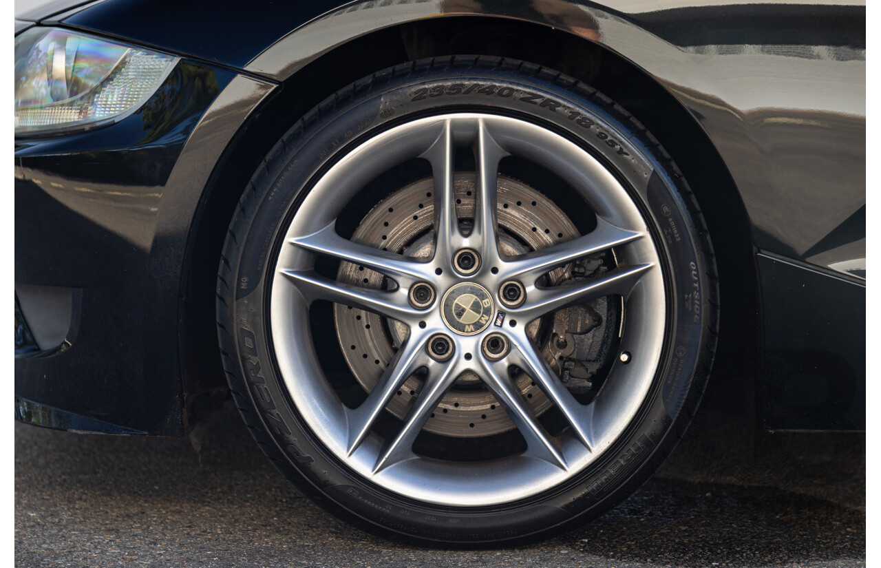 3/2006 BMW Z4 M E85 MY06 2d Roadster Sapphire Black Metallic 3.2L