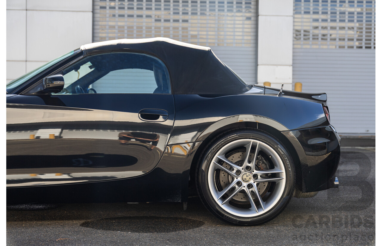 3/2006 BMW Z4 M E85 MY06 2d Roadster Sapphire Black Metallic 3.2L