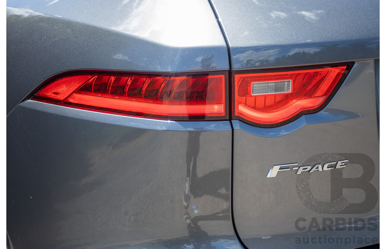 7/2016 Jaguar F-Pace 35t R-Sport (AWD) 4D Wagon Ammonite Grey Metallic Supercharged V6 3.0L