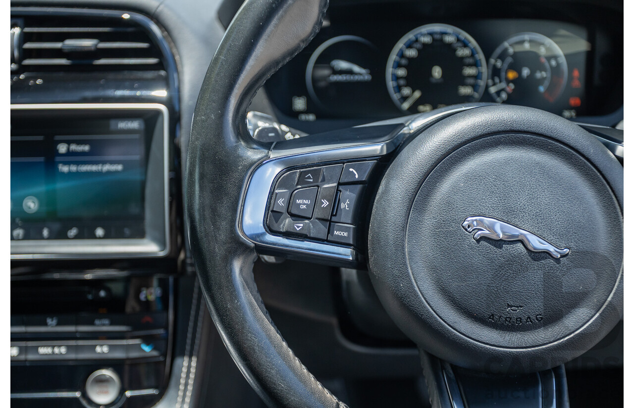 7/2016 Jaguar F-Pace 35t R-Sport (AWD) 4D Wagon Ammonite Grey Metallic Supercharged V6 3.0L