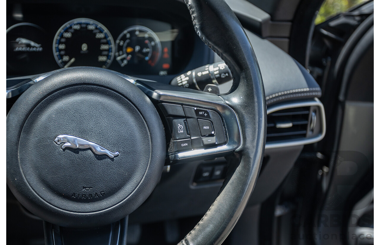 7/2016 Jaguar F-Pace 35t R-Sport (AWD) 4D Wagon Ammonite Grey Metallic Supercharged V6 3.0L