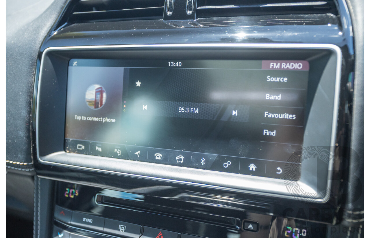 7/2016 Jaguar F-Pace 35t R-Sport (AWD) 4D Wagon Ammonite Grey Metallic Supercharged V6 3.0L