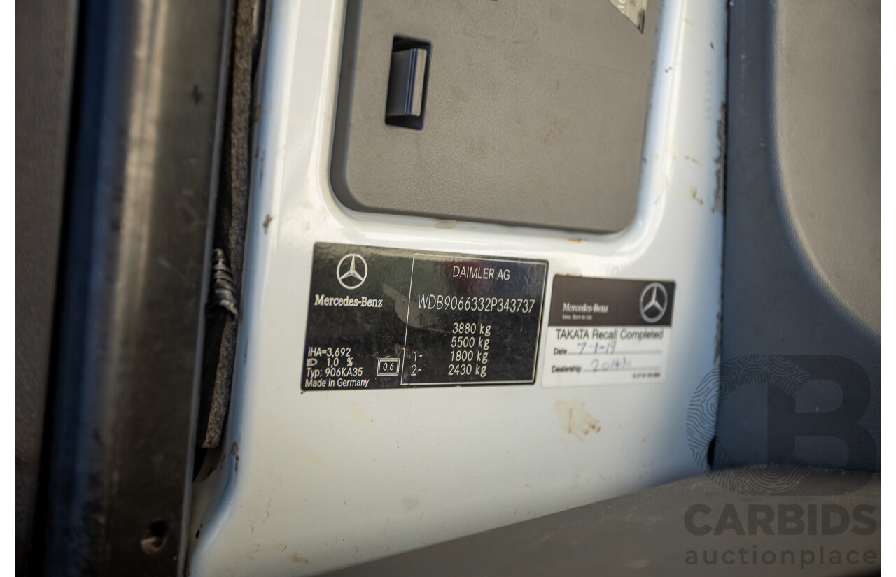 5/2017 Mercedes-Benz Sprinter 316cdi MWB MY17 4d Van White Turbo Diesel 2.1L