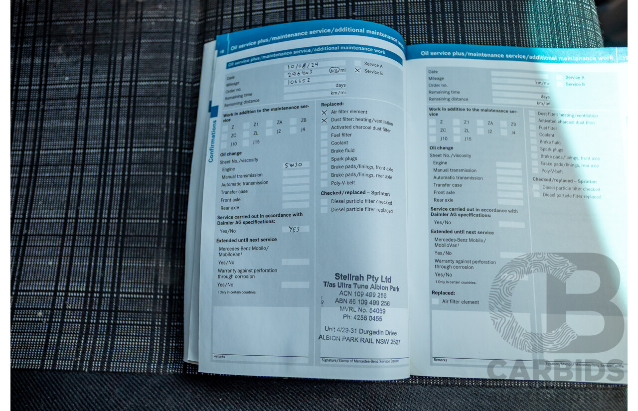 5/2017 Mercedes-Benz Sprinter 316cdi MWB MY17 4d Van White Turbo Diesel 2.1L