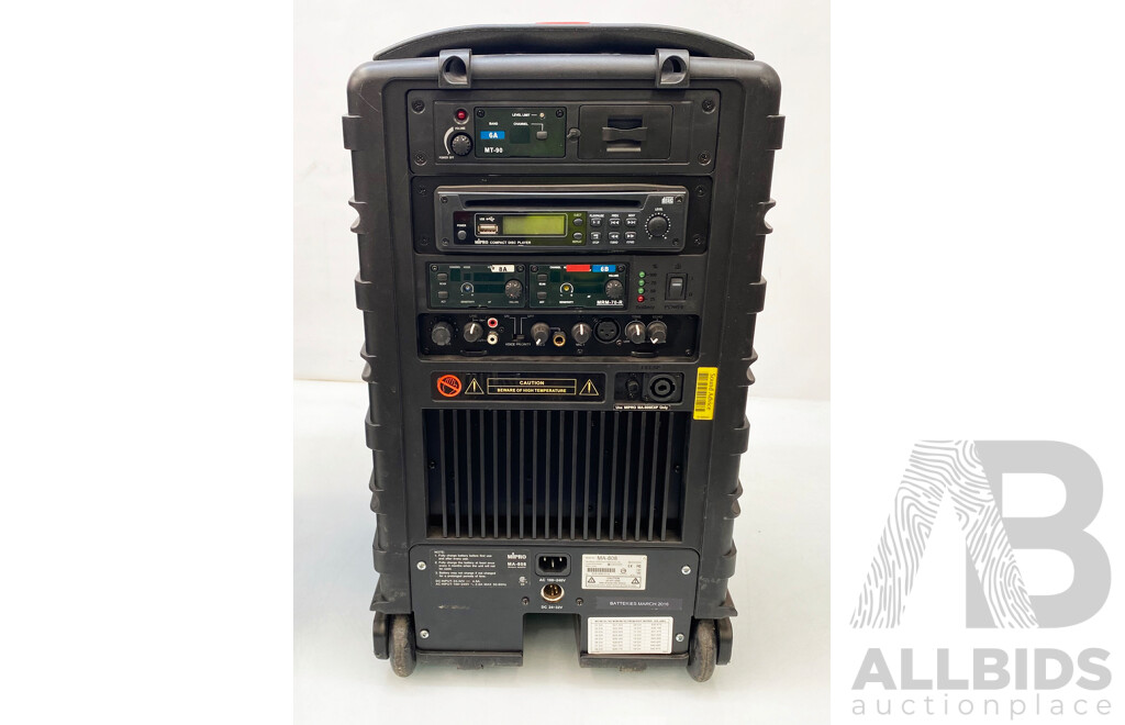 Mipro (MA-808) Powered Portable PA System