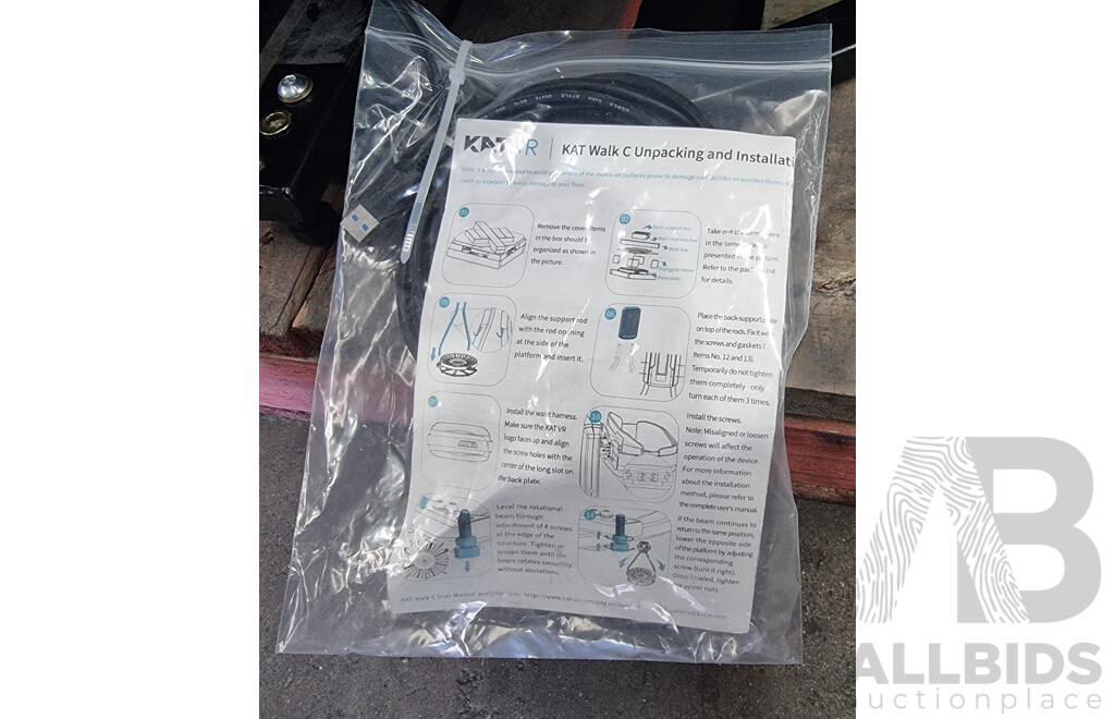 10/2020, KAT VR Walk C (WK31) Omnidirectional Treadmill - RRP $2,200