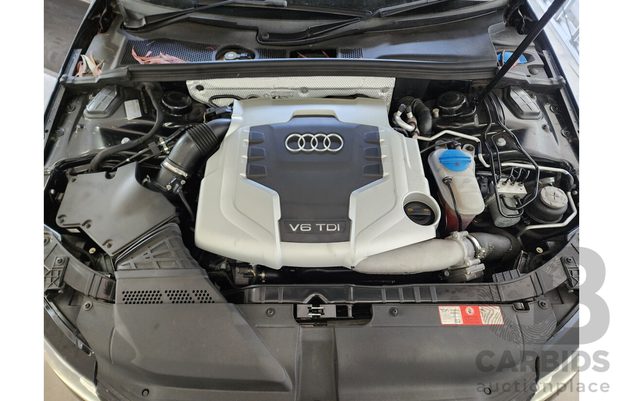 5/2010 Audi A4 3.0 TDI Quattro B8 (8K) MY11 4d Sedan Black 3.0L