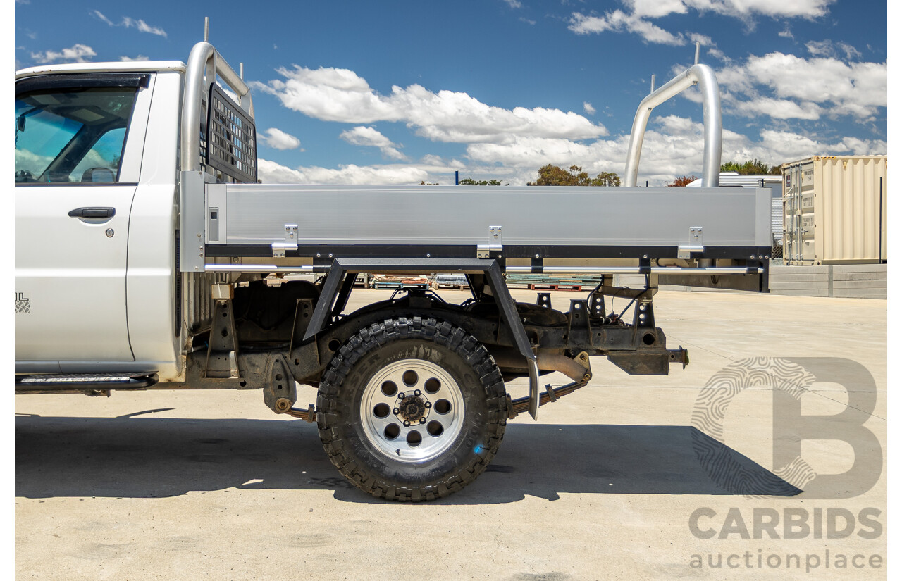 3/2009 Nissan Patrol DX (4x4) GU MY08 Leaf C/Chas White Turbo Diesel 3.0L