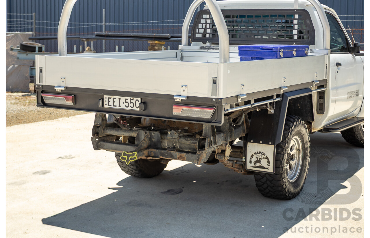 3/2009 Nissan Patrol DX (4x4) GU MY08 Leaf C/Chas White Turbo Diesel 3.0L