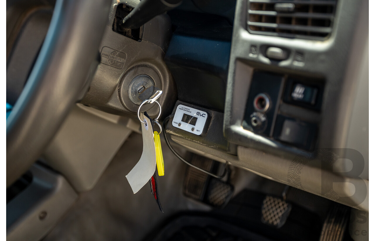 3/2009 Nissan Patrol DX (4x4) GU MY08 Leaf C/Chas White Turbo Diesel 3.0L