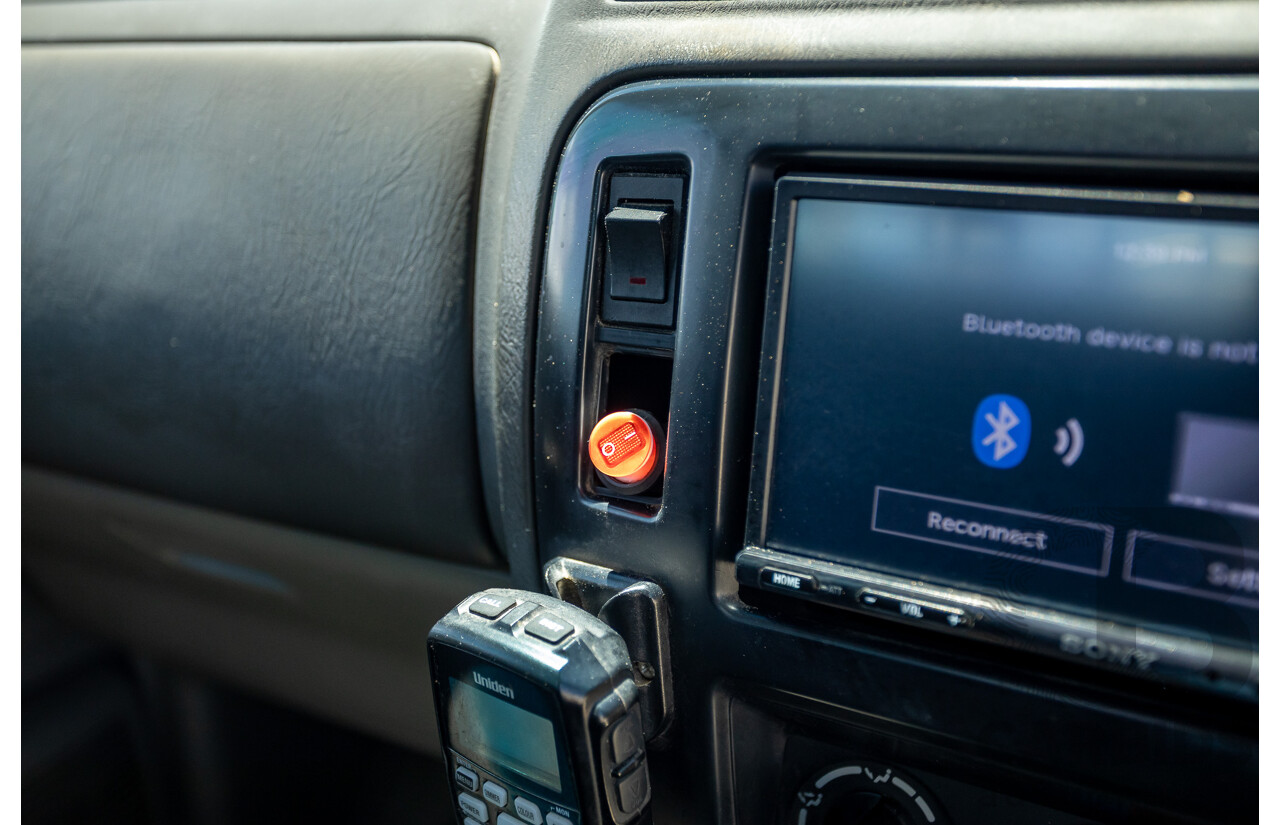 3/2009 Nissan Patrol DX (4x4) GU MY08 Leaf C/Chas White Turbo Diesel 3.0L