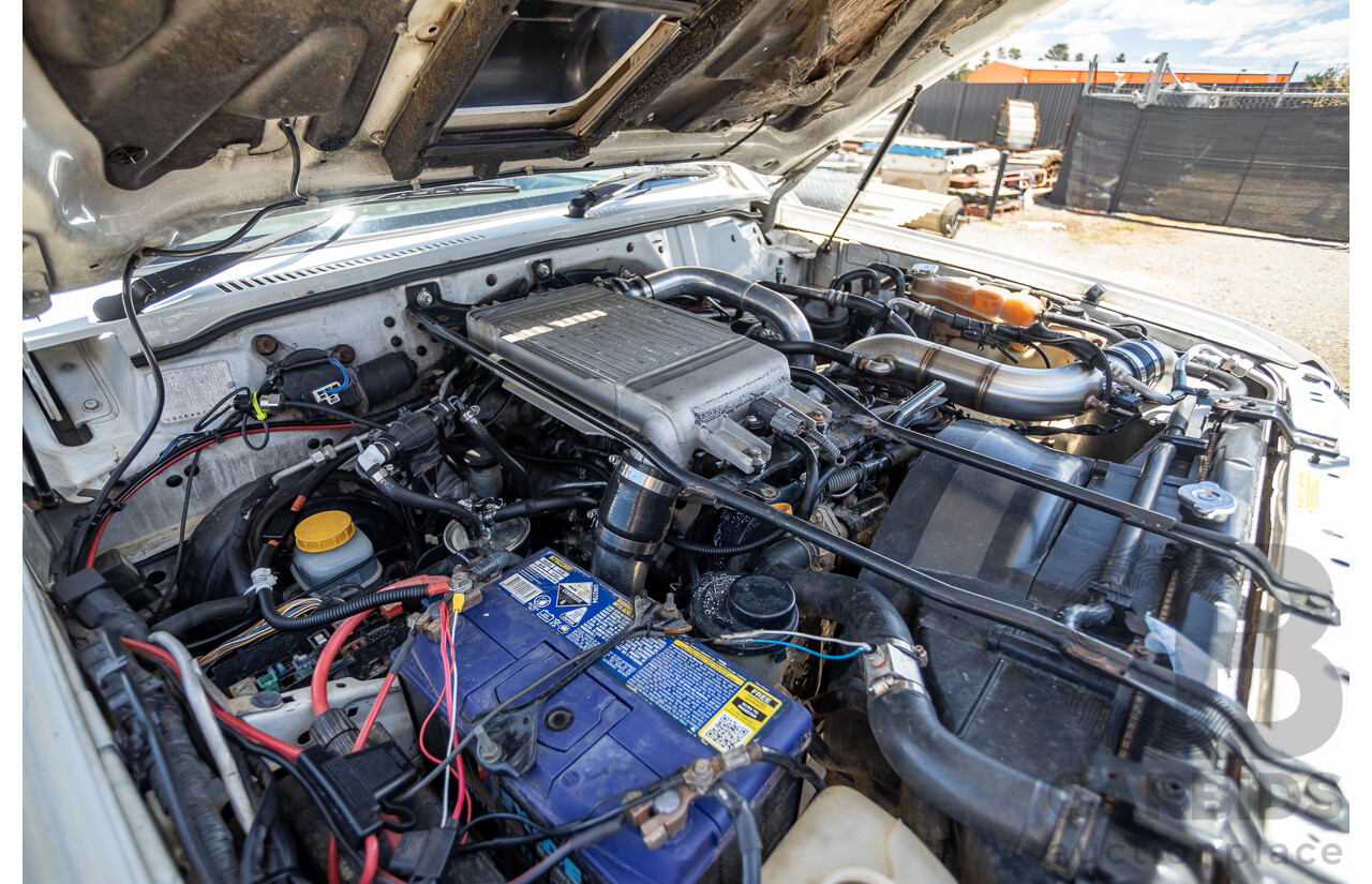 3/2009 Nissan Patrol DX (4x4) GU MY08 Leaf C/Chas White Turbo Diesel 3.0L