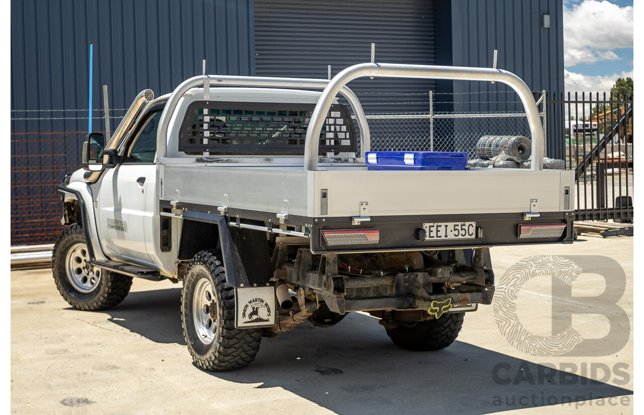 3/2009 Nissan Patrol DX (4x4) GU MY08 Leaf C/Chas White Turbo Diesel 3.0L