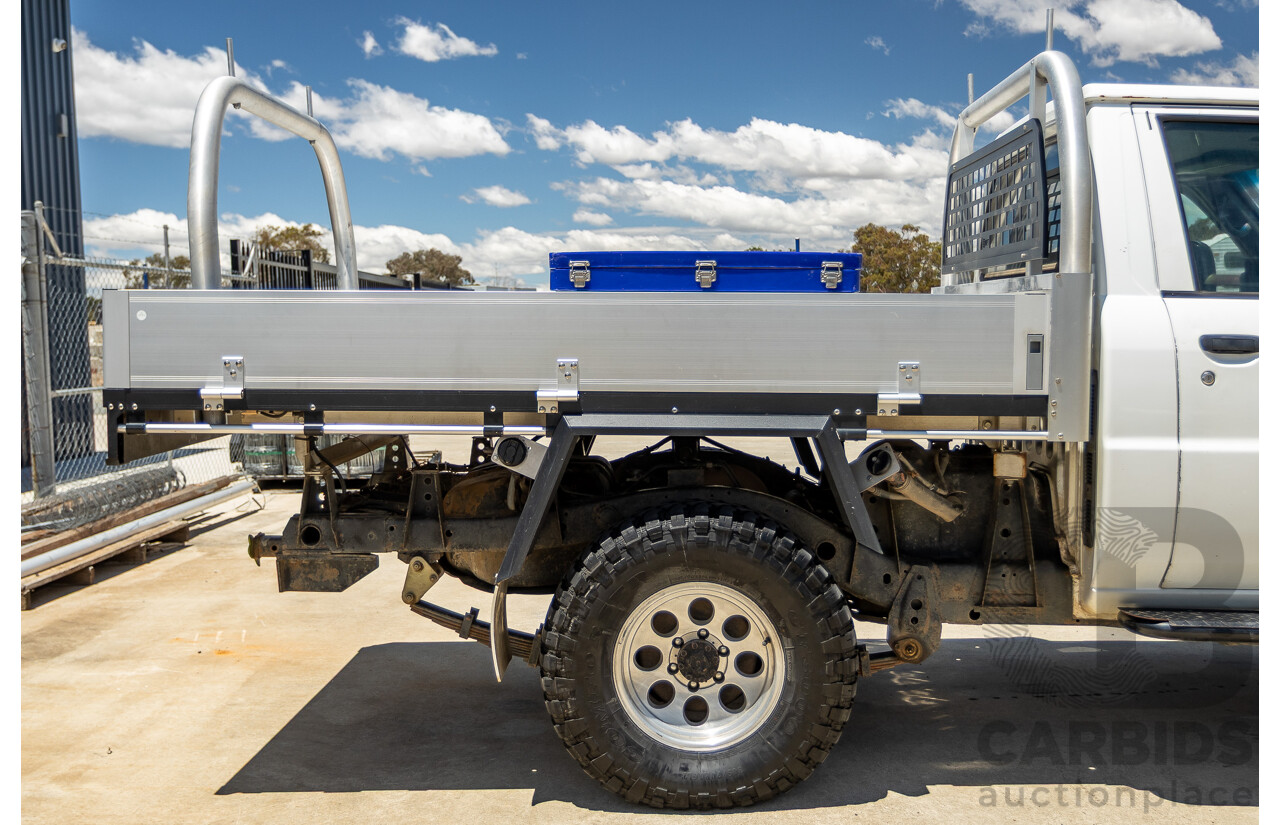 3/2009 Nissan Patrol DX (4x4) GU MY08 Leaf C/Chas White Turbo Diesel 3.0L