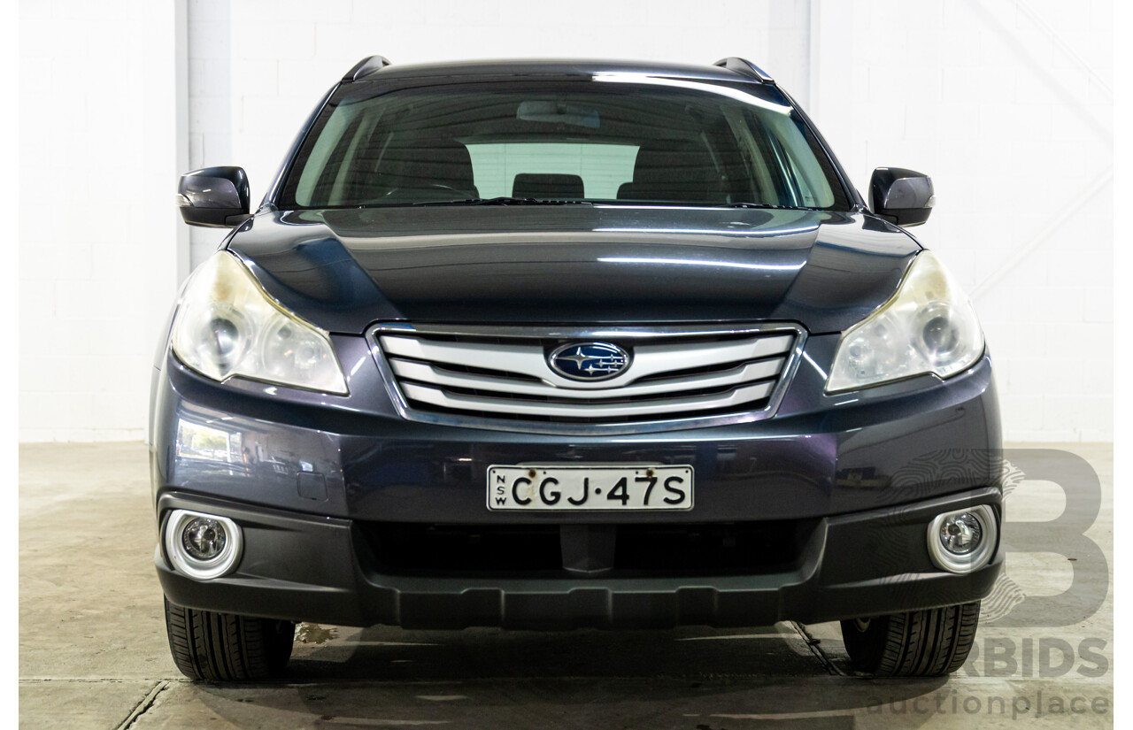 5/2012 Subaru Outback 2.5i MY12 4d Wagon Dark Grey Metallic 2.5L