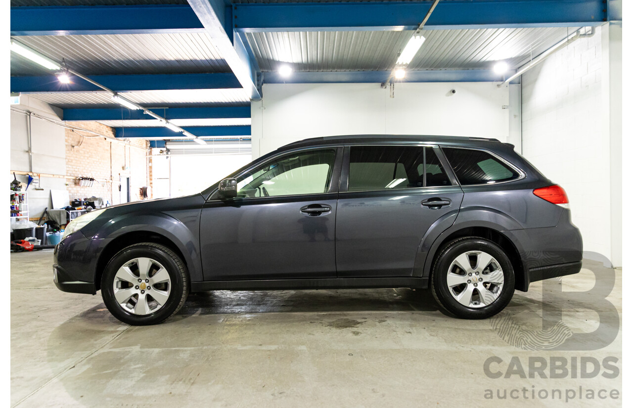 5/2012 Subaru Outback 2.5i MY12 4d Wagon Dark Grey Metallic 2.5L