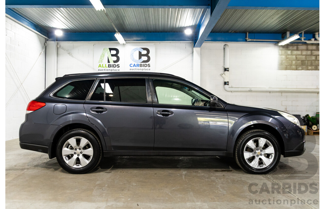 5/2012 Subaru Outback 2.5i MY12 4d Wagon Dark Grey Metallic 2.5L