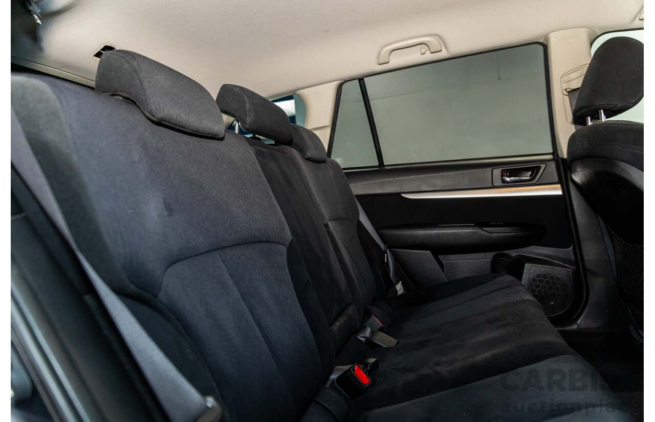 5/2012 Subaru Outback 2.5i MY12 4d Wagon Dark Grey Metallic 2.5L