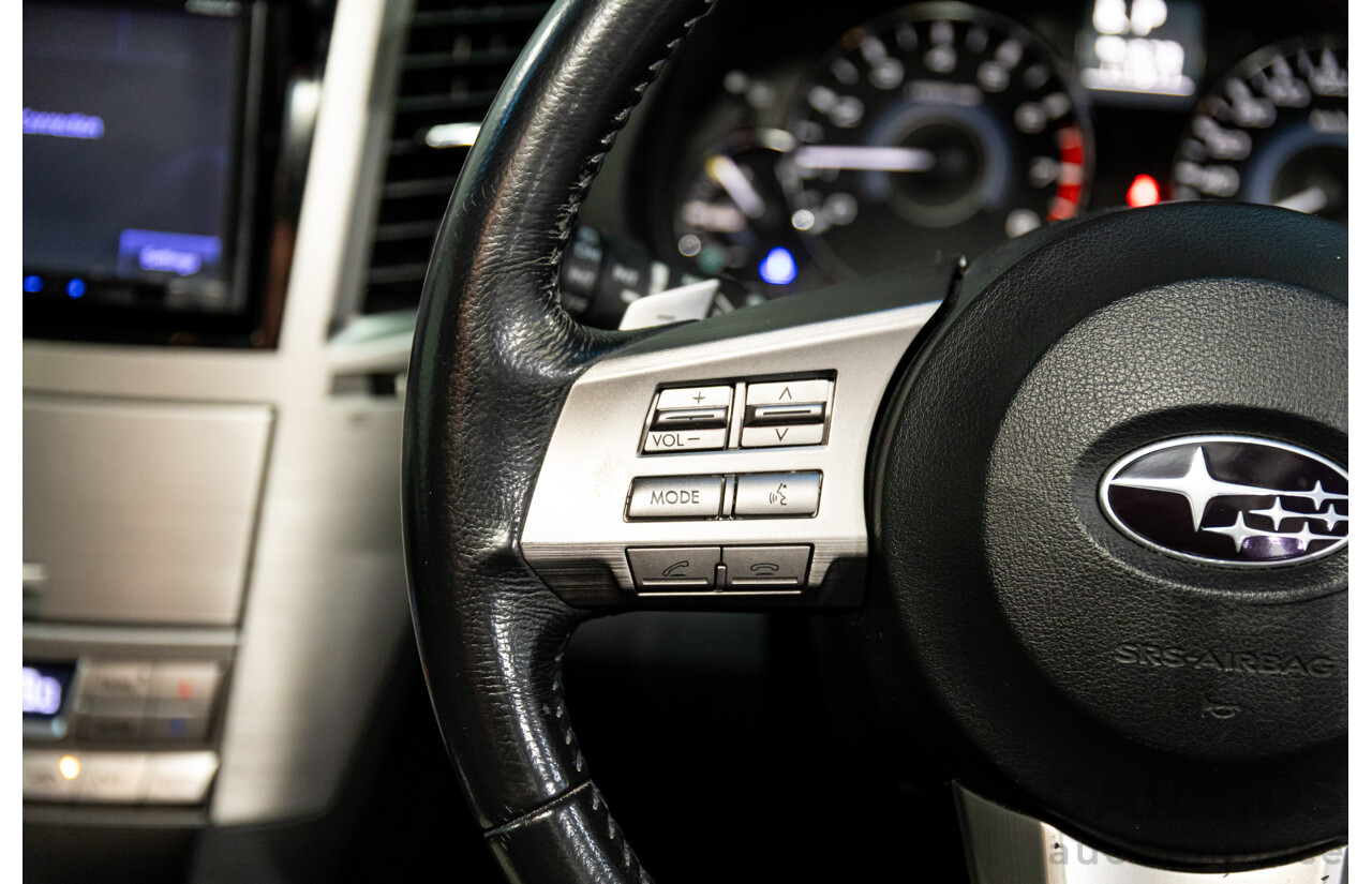 5/2012 Subaru Outback 2.5i MY12 4d Wagon Dark Grey Metallic 2.5L