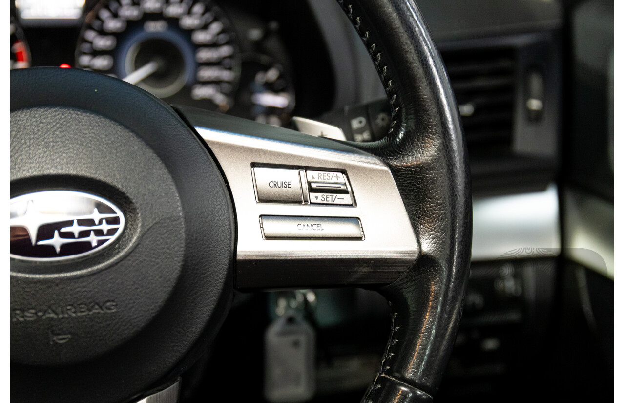 5/2012 Subaru Outback 2.5i MY12 4d Wagon Dark Grey Metallic 2.5L