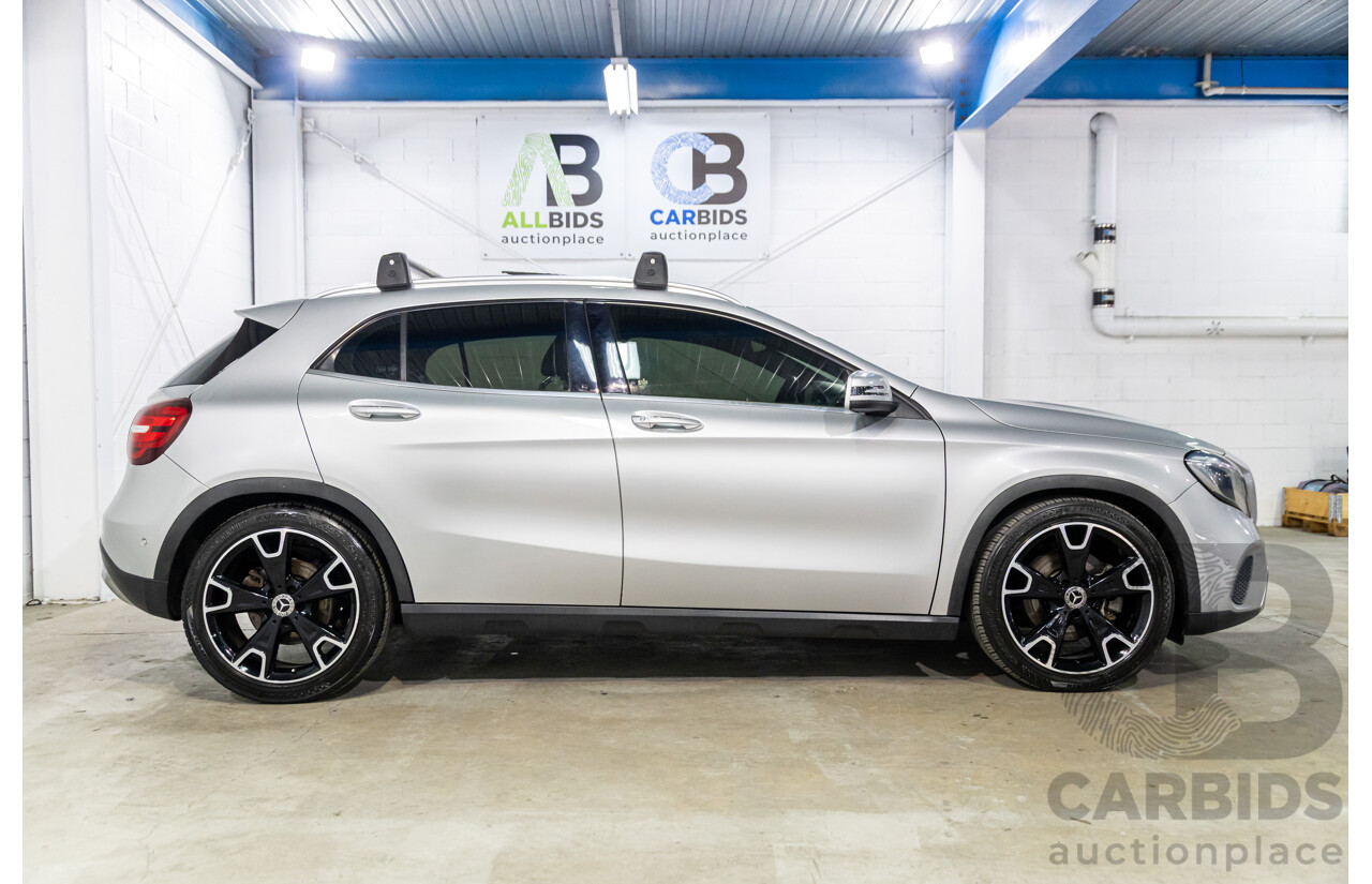 07/2017 Mercedes-Benz GLA 250 4MATIC (AWD) X156 MY18 4d Wagon Polar Silver Metallic Turbo 2.0L