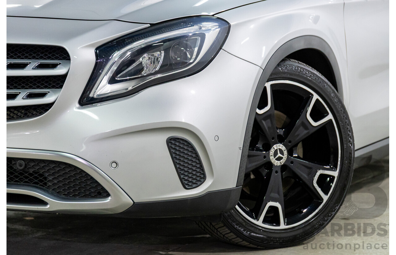 07/2017 Mercedes-Benz GLA 250 4MATIC (AWD) X156 MY18 4d Wagon Polar Silver Metallic Turbo 2.0L