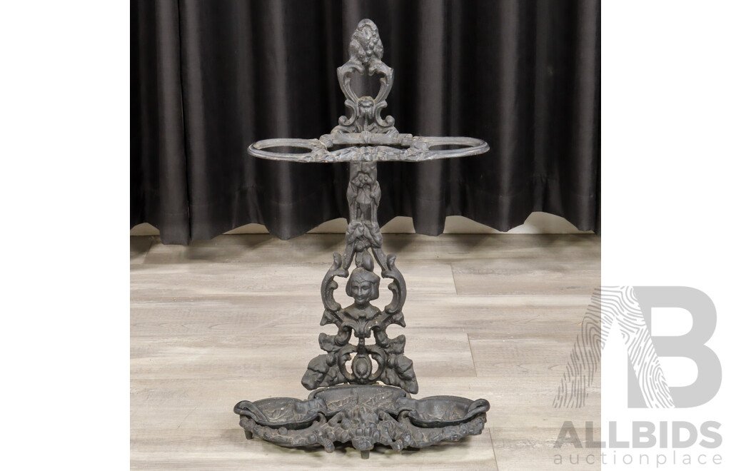 Victorian Cast Iron Stick Stand