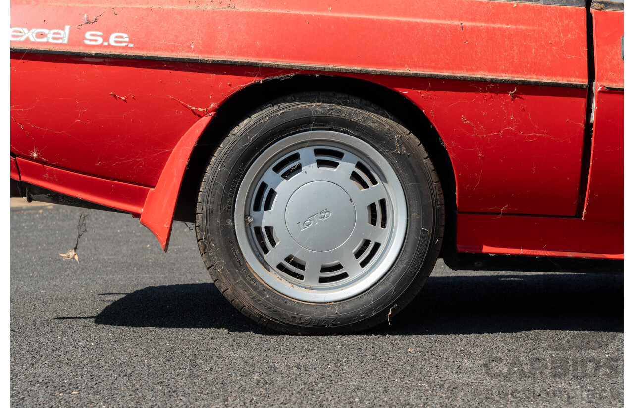 01/1986 Lotus Eclat Excel S.E. 2d Coupe Calypso Red 2.2L - Personal Import 10/1994