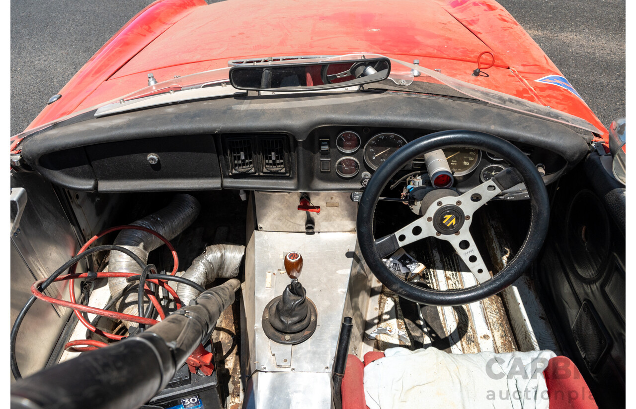 2/1977 British Leyland M.G. MGB 2d Roadster Red 1.8L - Modified and CAMS Logbooked for Hillclimb / Rally