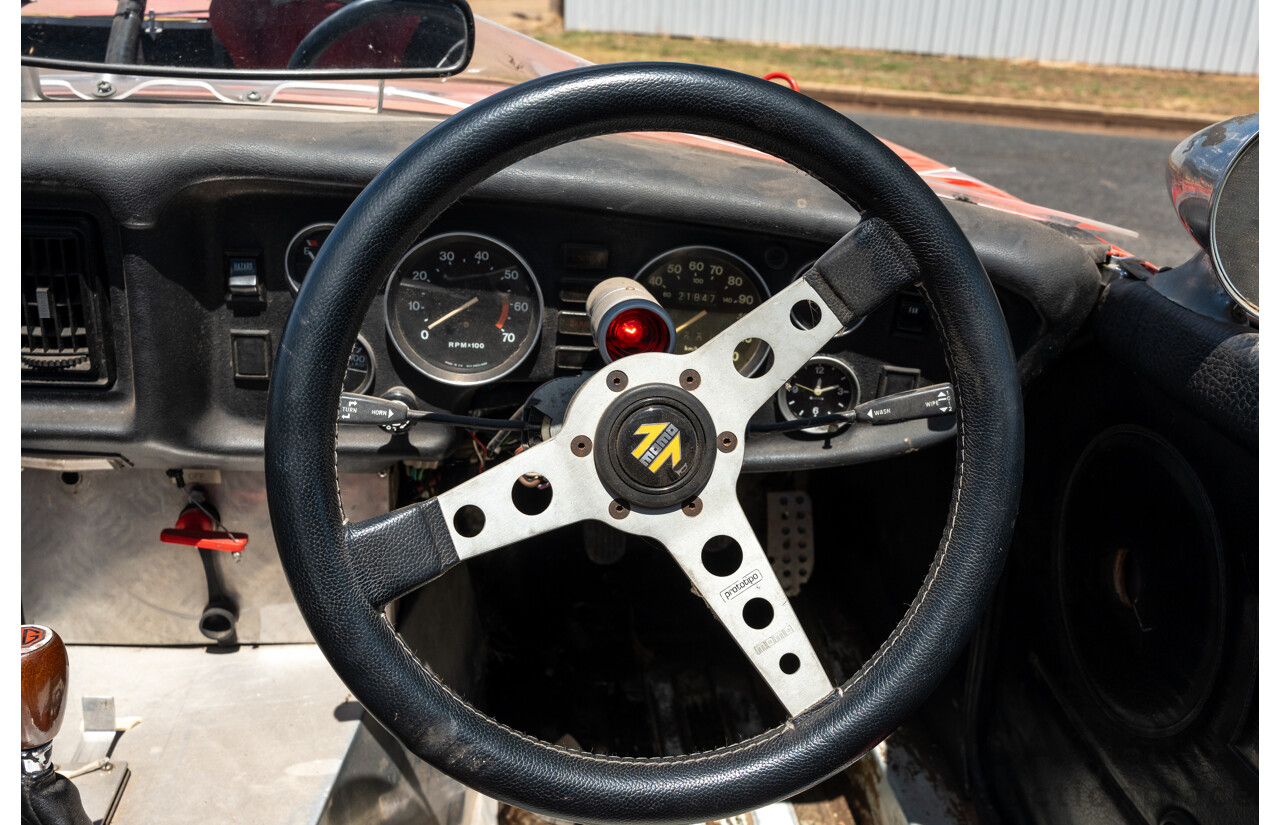 2/1977 British Leyland M.G. MGB 2d Roadster Red 1.8L - Modified and CAMS Logbooked for Hillclimb / Rally